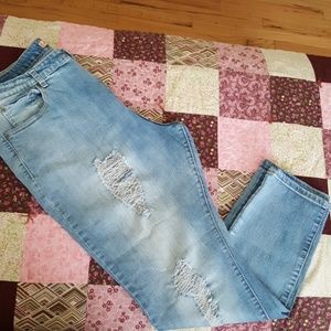 Distressed Jeans SIZE 3XL